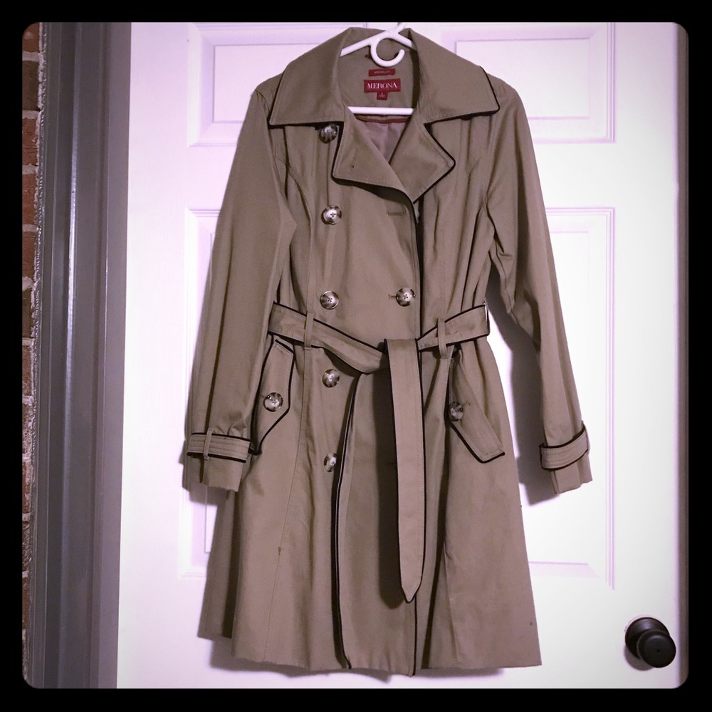 Merona Water Repellent Trench